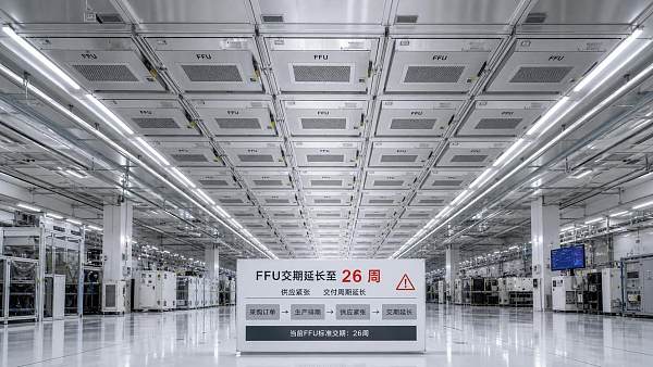 Class 100 Laminar FFU Lead Times Reach 26 Weeks