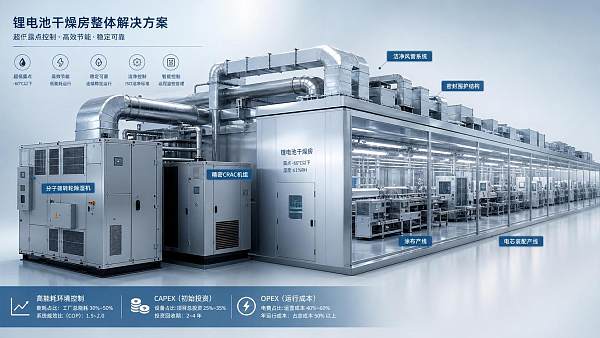 Lithium Battery Dry Room Cost Breakdown: What Drives CAPEX and Operating Expense?