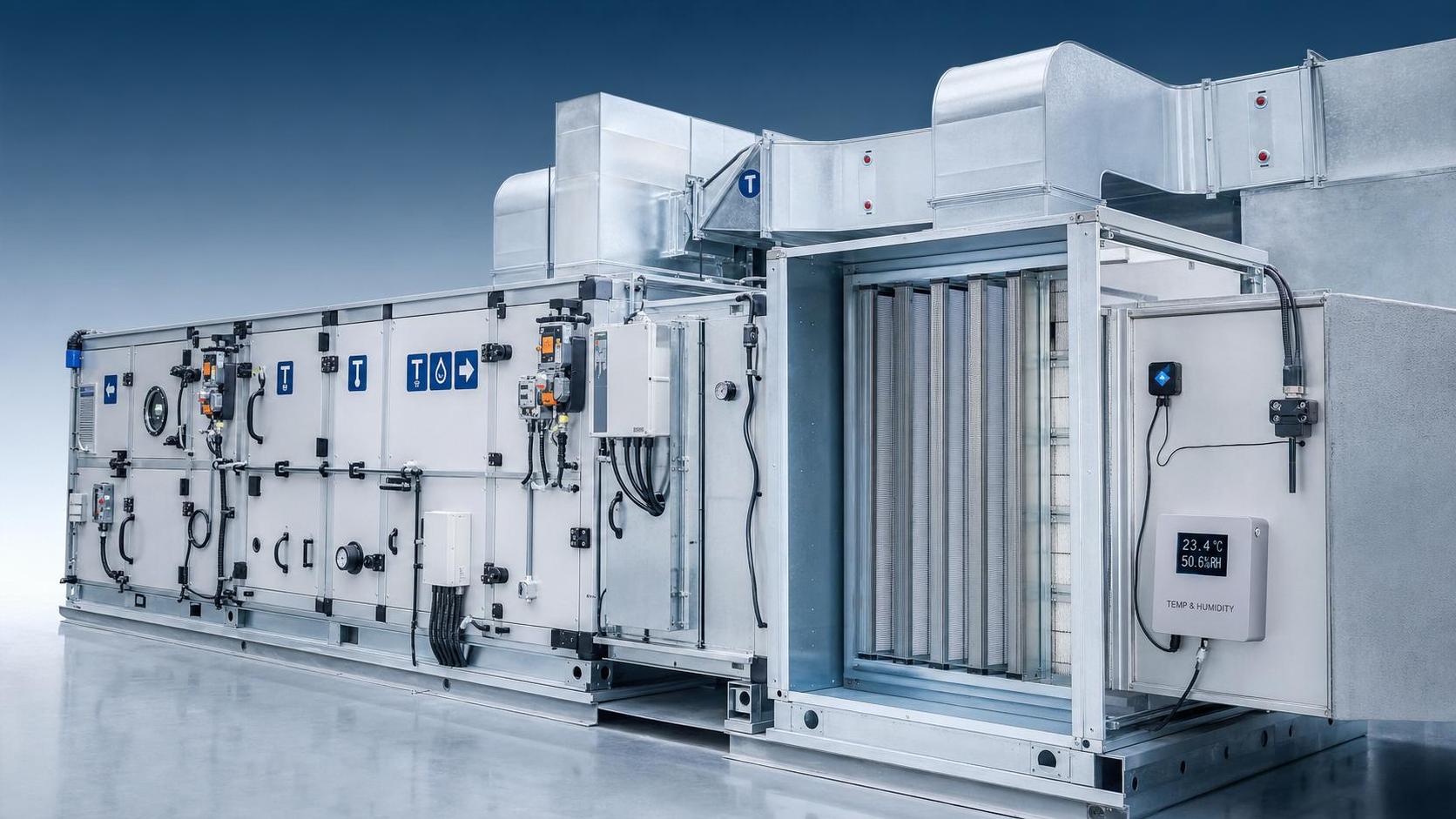 Industrial Air Handling Systems Design: Key Parameters for Stable Temperature, Humidity, and Airflow