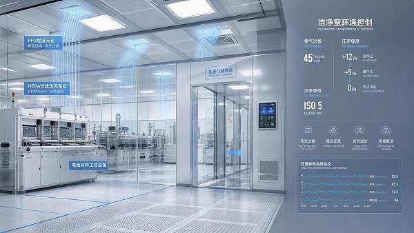 Cleanroom Design Criteria Explained: Air Changes, Pressure Cascade, and ISO Class