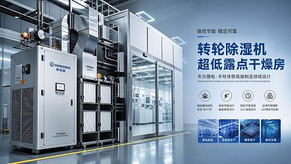 How to Choose a Dry Room Desiccant Dehumidifier for Ultra-Low Dew Point Control