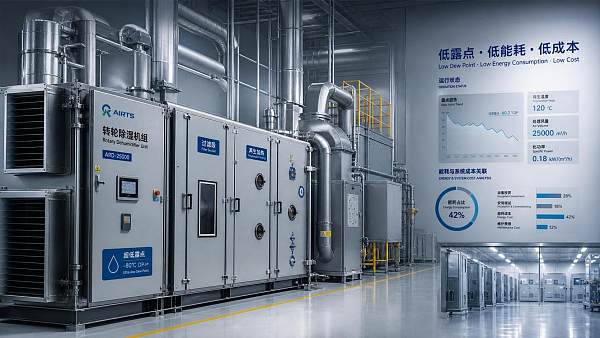 Desiccant Wheel Dehumidification Price: What Drives Cost in Low-Dew-Point Projects?