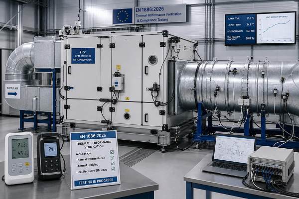 EU Updates EN 1886:2026 for ERV Heat Recovery Tests
