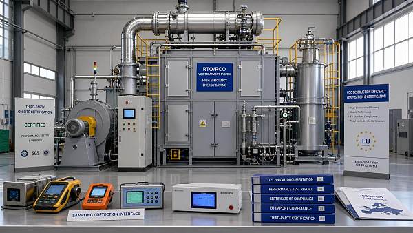 EU EN 13053:2026 Tightens VOCs Test Certification for RTO/RCO Imports