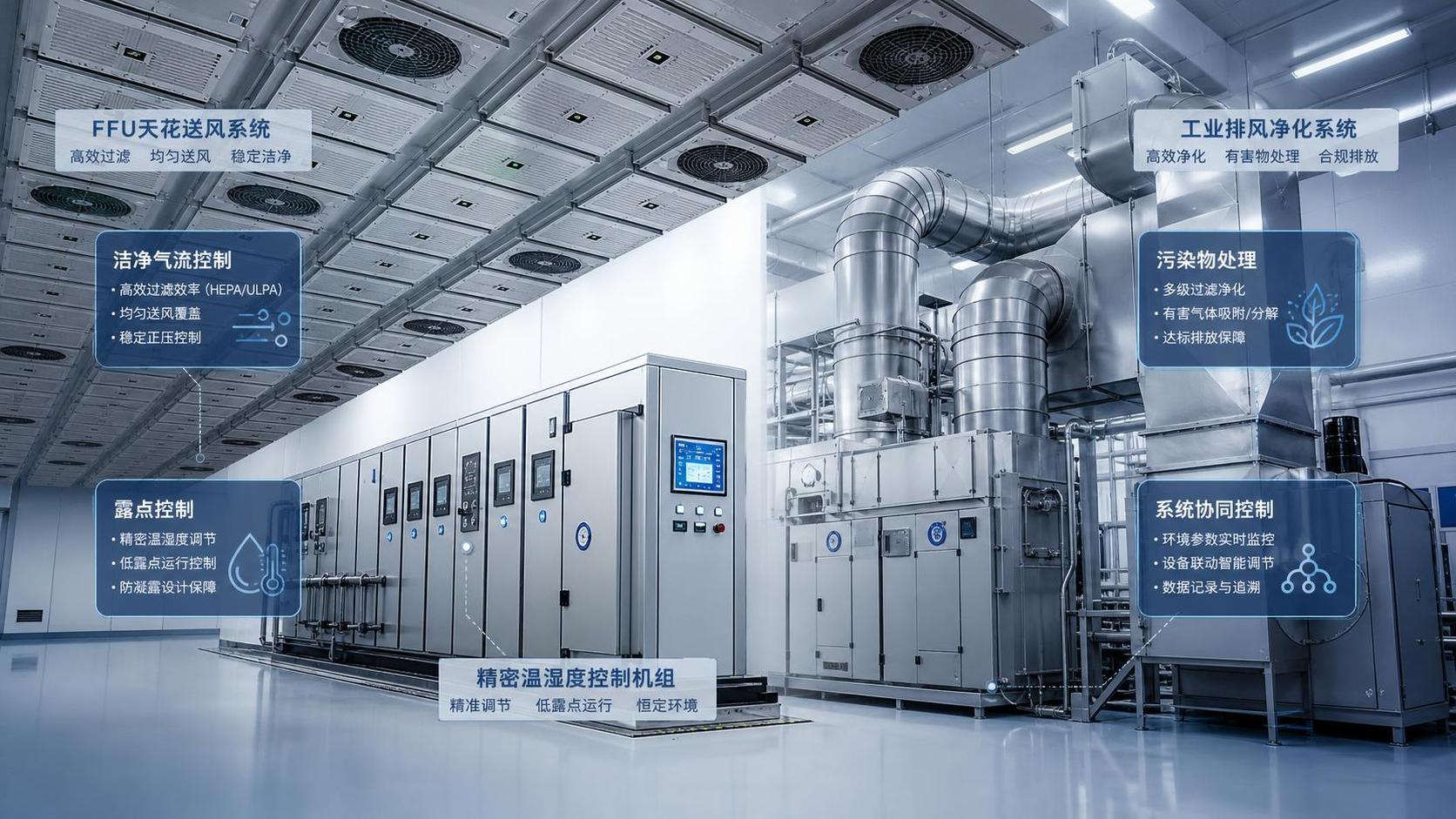 How to Choose Environmental Control Solutions for High-Tech Manufacturing Facilities