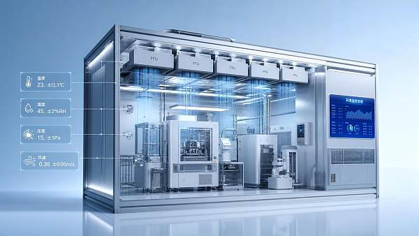 How Smart Cleanroom Thermal Control Improves Stability in FFU-Based Micro-Environments