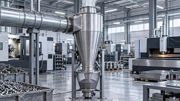 Cyclone Separation for Metalworking Dust: Sizing Criteria, Pressure Drop Trade-offs, and When to Add Bag Filters