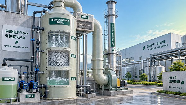 How to Select a Gas Scrubbing System for Corrosive Industrial Exhaust Streams