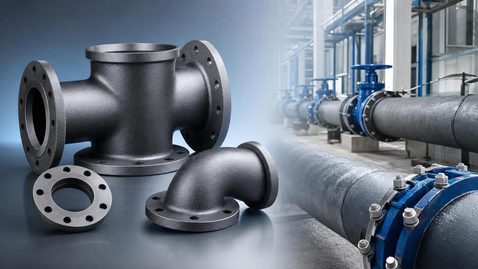Cấp áp suất của phụ tùng ống gang dẻo: Những yếu tố quan trọng trong thiết kế hệ thống