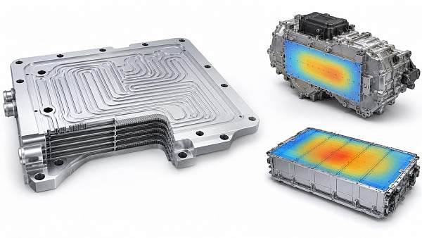 Heat Conduction Simulation for Cooler Plate Design