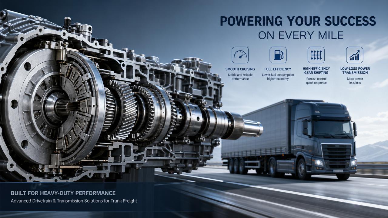 How heavy commercial vehicle transmissions cut fuel loss
