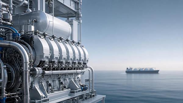 Why are marine engines shifting to dual fuel?
