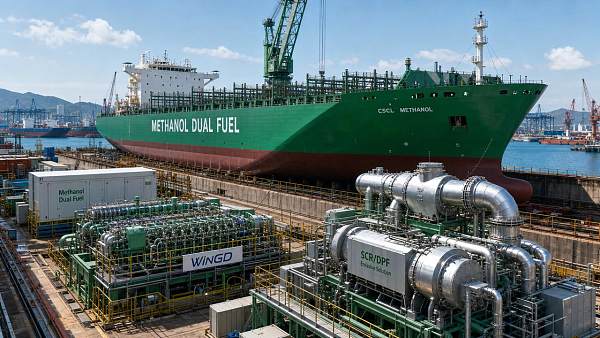 China Leads Green Ship Orders at 80.2%