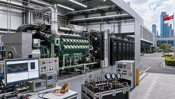 Singapore Mandates AI Energy Labels for CHP Gas Gensets