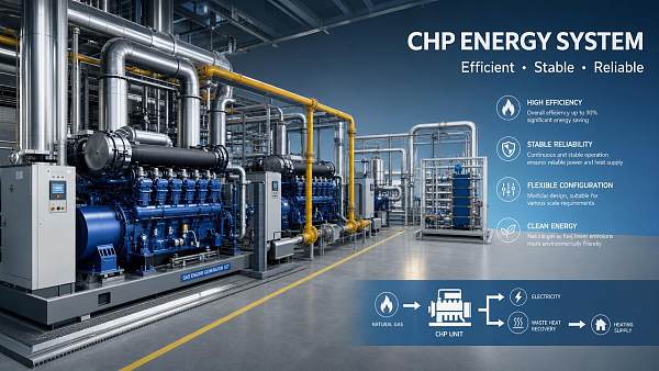 How to Size Gas Generator Sets for CHP Projects: Load Profile, Efficiency, and Fuel Supply