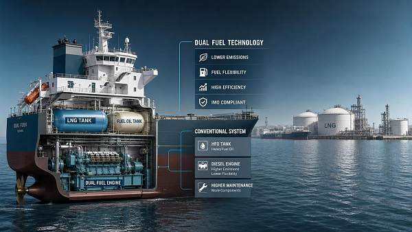 Dual-Fuel Propulsion vs Conventional Marine Power: Trade-Offs in Fuel Flexibility and Capex