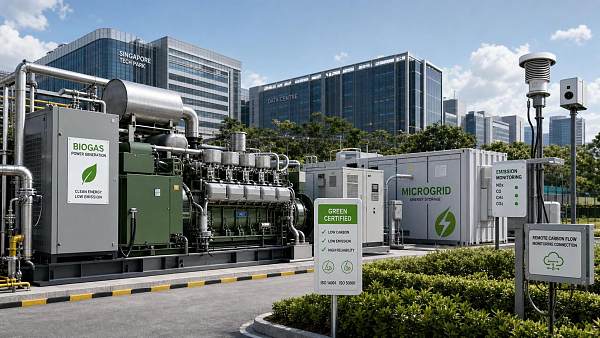 Singapore Mandates Green Certification for Biogas Generators