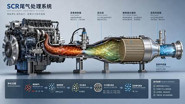 SCR Catalysis Explained: How NOx Reduction Works and What Affects Efficiency