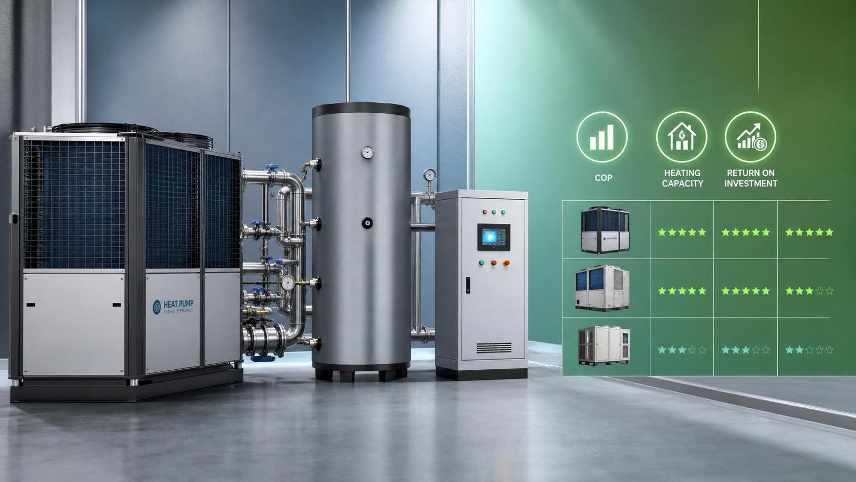 Heat Pump Systems Buying Guide: How to Compare COP, Capacity, and Payback