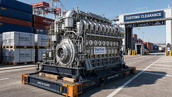 China-Mongolia AEO Recognition Takes Effect, Cutting Dual-fuel Marine Engine Clearance Time