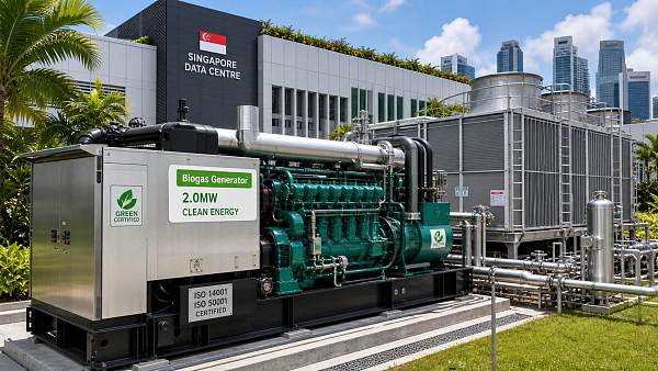Singapore Requires Green Certification for Biogas Generators in Data Centers