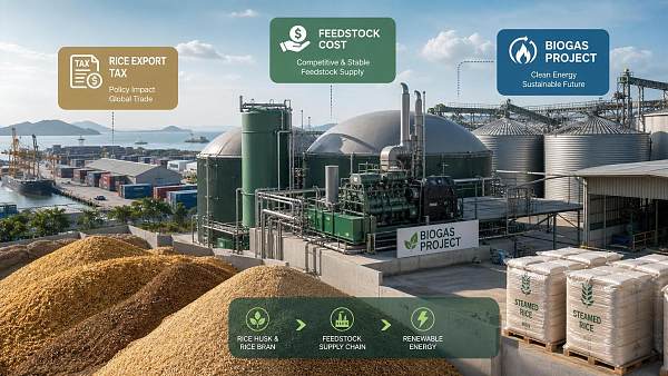 India’s 20% Parboiled Rice Export Tax Raises Feedstock Pressure