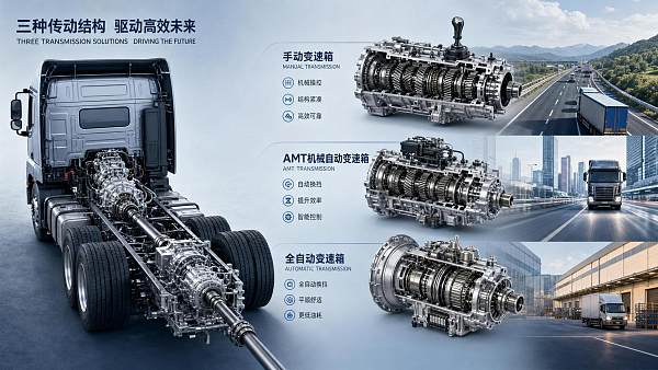Commercial Vehicle Transmissions Explained: Manual, AMT, or Automated—How to Choose