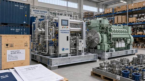 CBP Reclassifies LNG Marine Fuel Modules Under HTSUS 8409.99