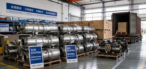 SCR/DPF export orders jump on Stage V push