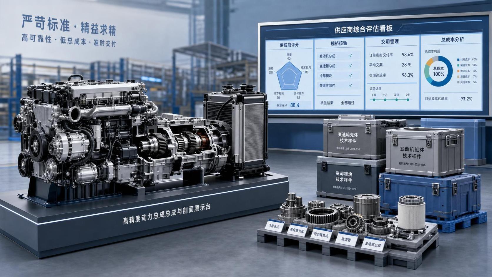 Powertrain Sourcing Guide: How to Assess Suppliers, Specs, Lead Times, and Total Cost