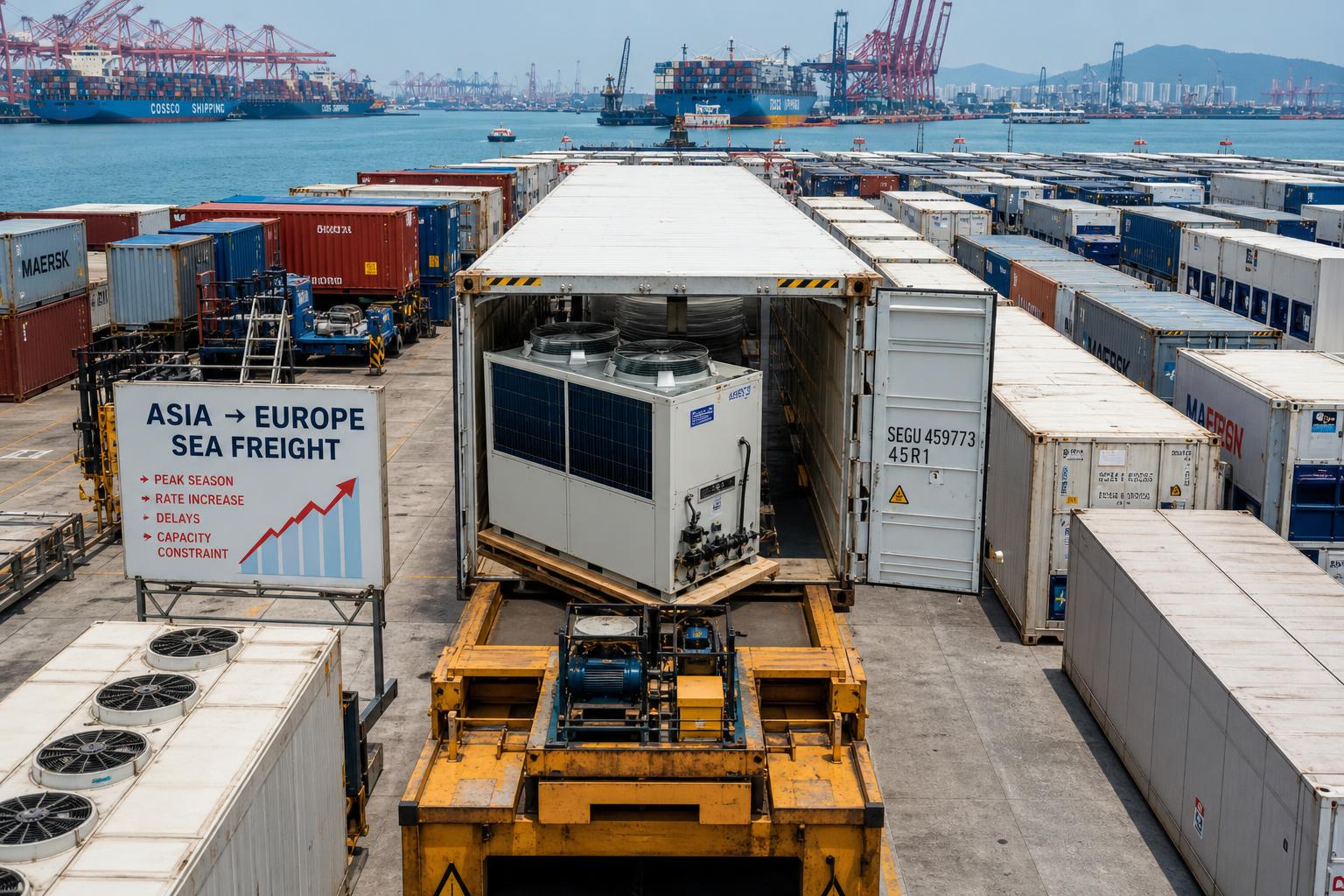 Red Sea Disruption Pushes Chiller Freight to $5,800/TEU