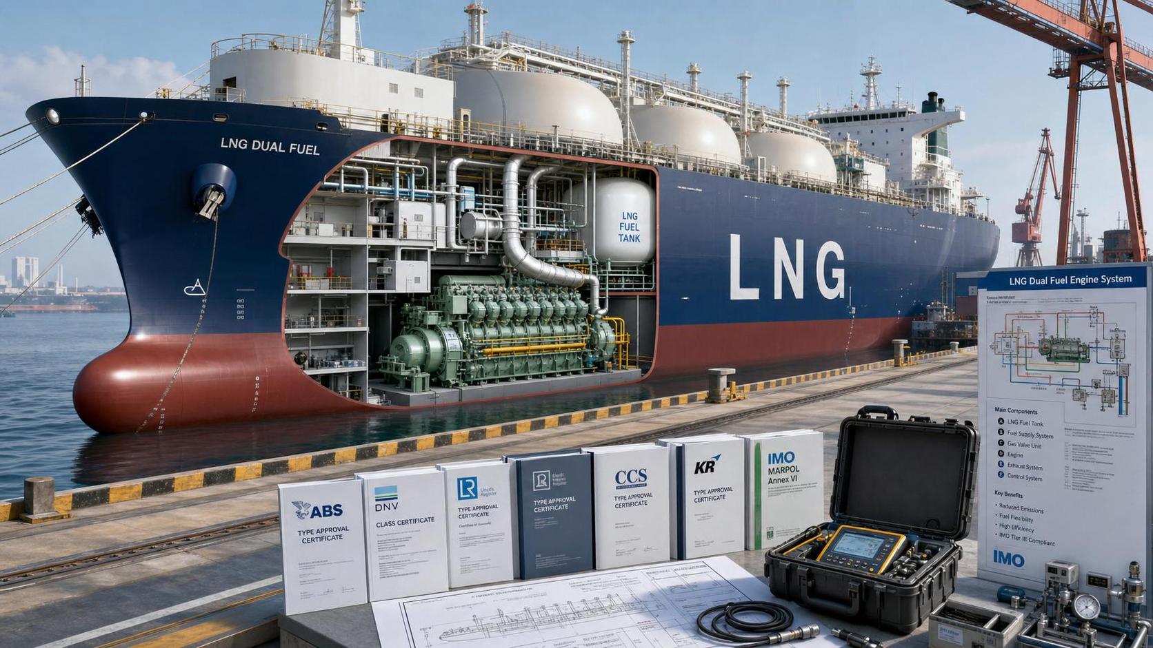 IMO Sets Binding Methane Slip Limit for Dual-Fuel Engines