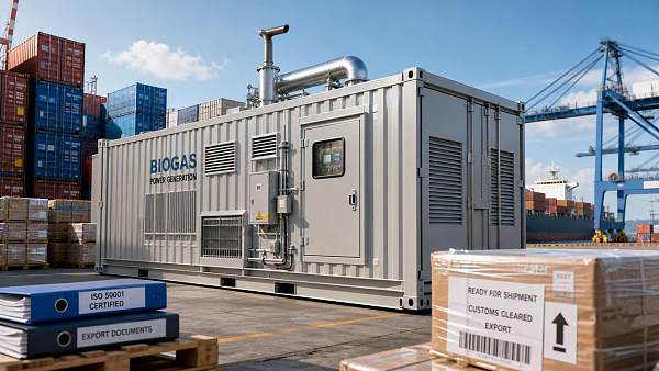China Customs Opens Fast Export Lane for Certified Biogas Generators