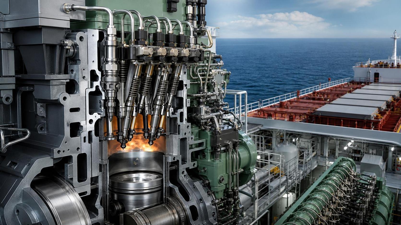 Engine Technology for Marine Applications: Two-Stroke vs Dual-Fuel vs Common Rail