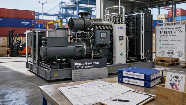 U.S. Customs Revises HTS Codes for Biogas, CHP Gensets