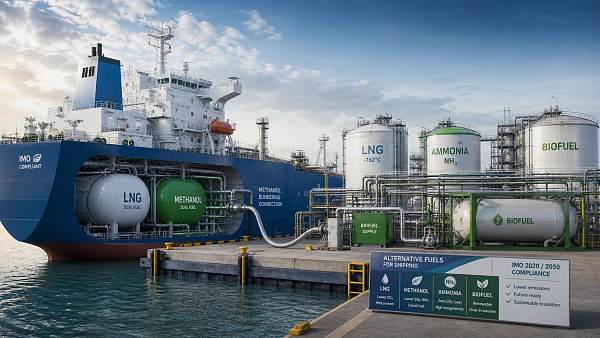 Marine Alternative Fuels and IMO Rules: How to Compare LNG, Methanol, Ammonia, and Biofuels