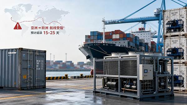 Red Sea Disruption Extends Chiller Lead Times
