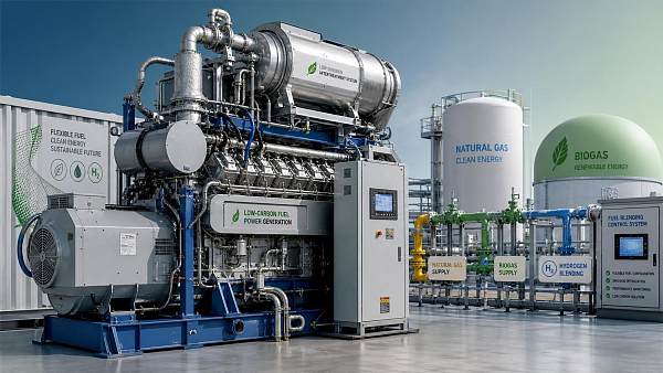 How to Evaluate Generator Low-Carbon Fuel Engines for Fuel Flexibility and Emissions