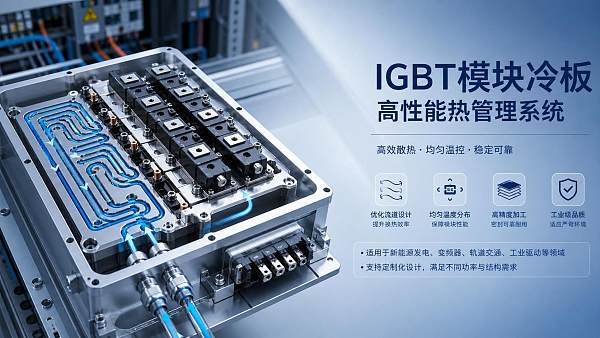 Cold Plates for IGBT Modules: Key Design Parameters for Thermal Performance