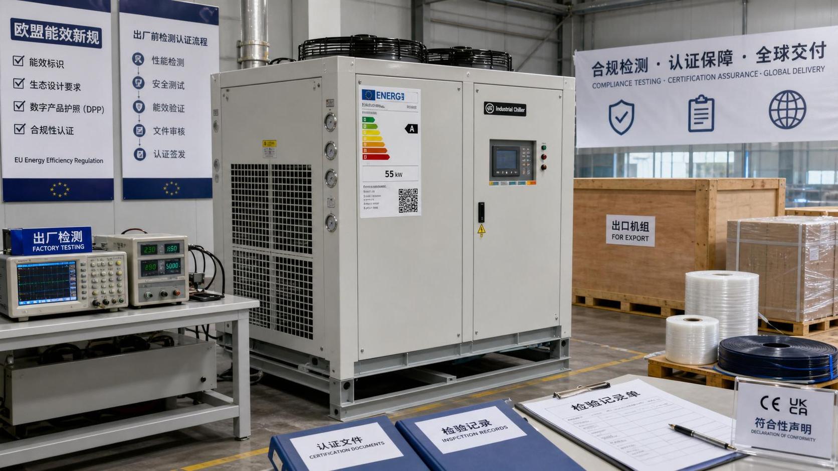EU ErP Rule Takes Effect for Chillers’ Digital Energy Labels