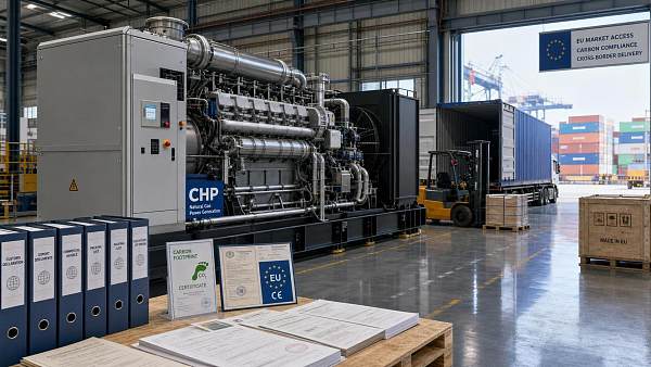 EU REACH Rule Takes Effect for CHP Gas Gensets Carbon Declarations