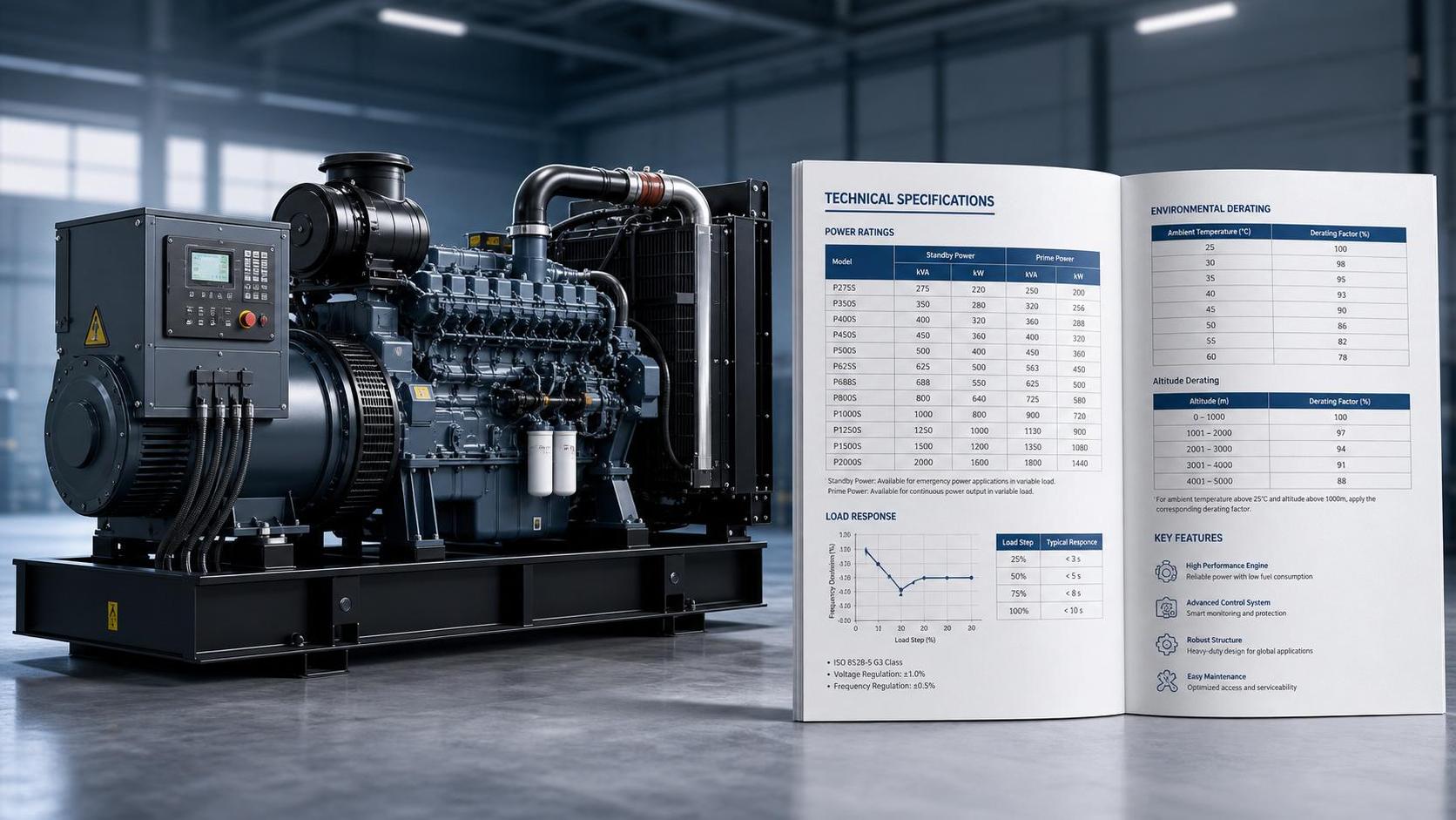 How to Read Technical Specifications for Generators Before Sizing or Purchase