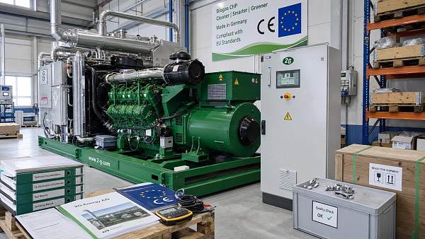 EU Extends Eco-Design Rules to Biogas CHP Gensets