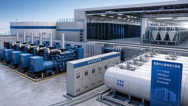 How to Choose Standby Power Generation Equipment for Data Centers: Capacity, Runtime, and Redundancy