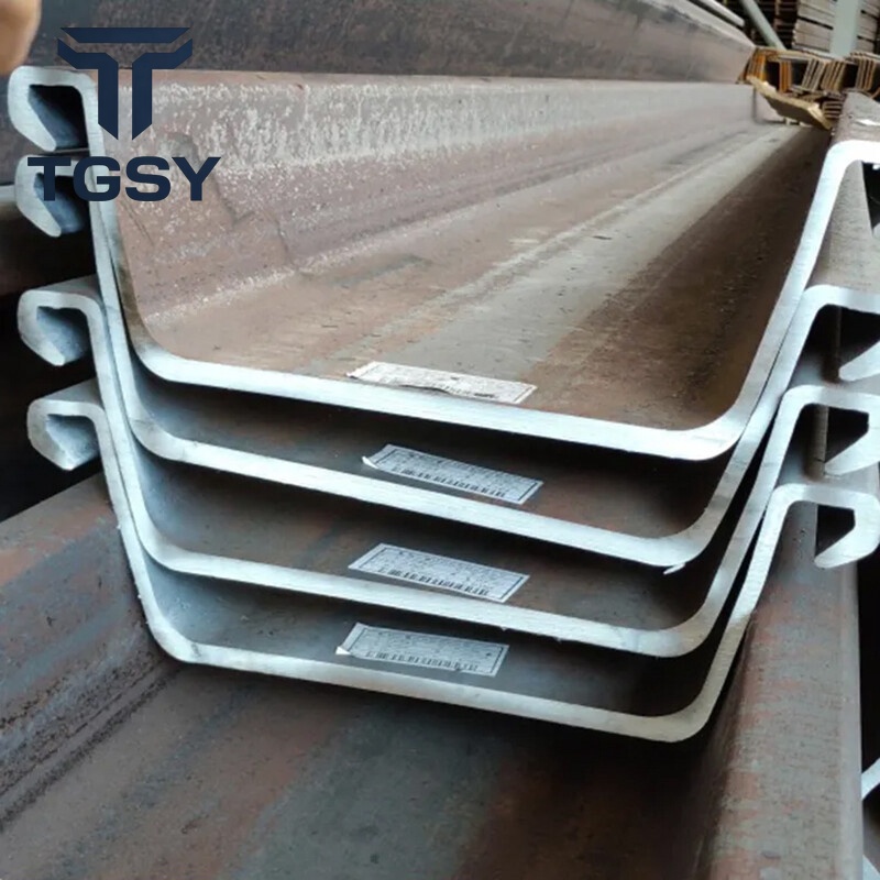 A53 Gr.A A656 Gr.50 U-Shaped Steel Sheet Pile