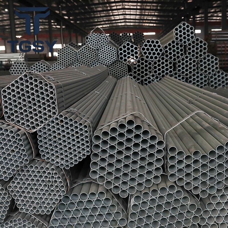 DX51D Galvanized Steel Round Pipe
