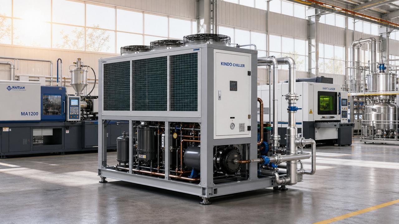 Industrial Chillers: What Causes Performance Gaps in Summer?