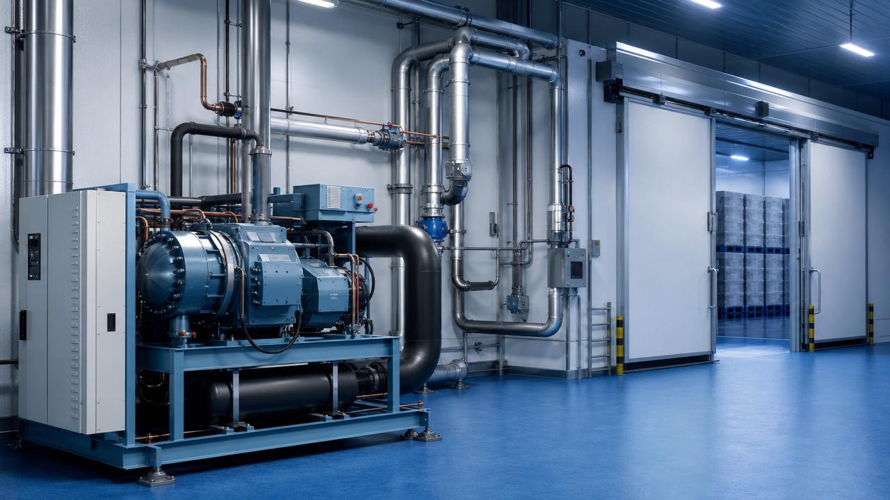 How refrigeration compressors affect cold room energy bills