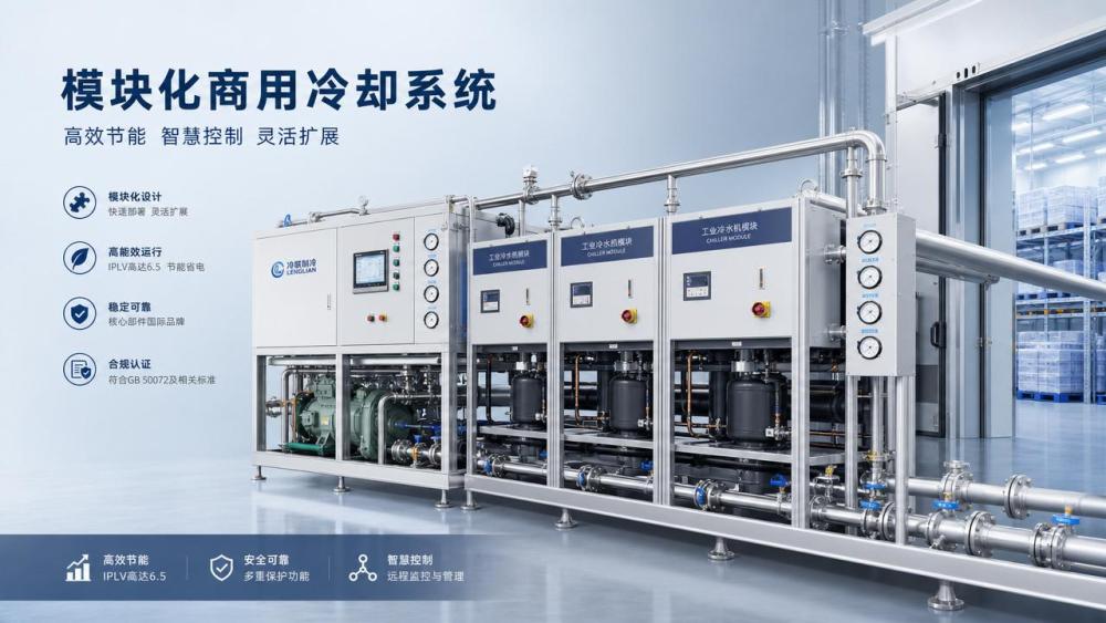 What makes commercial cooling solutions easier to scale What makes commercial cooling solutions easier to scale