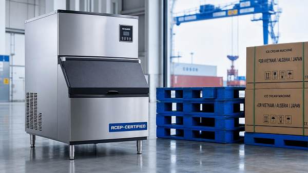 Yuyao Cool Appliances Export Up 70%; Ice Cream Machines in 100+ Countries Under RCEP Zero Tariff
